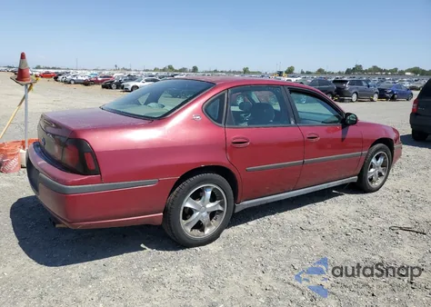 2005 Chevrolet Impala из США, поврежденный, VIN 2G1WF52E459154621